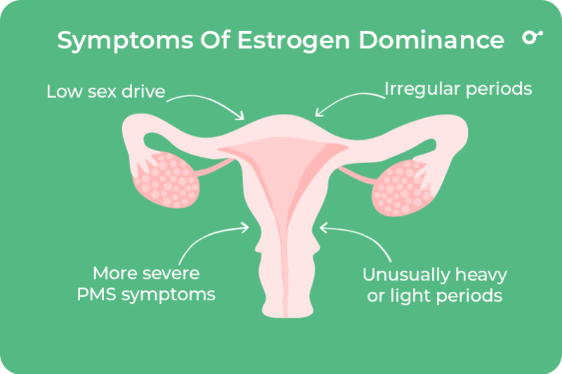 Symptoms of estrogen Dominance