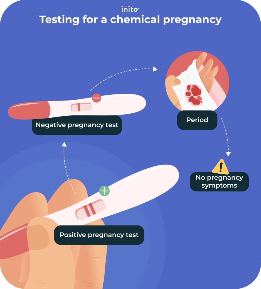 Testing for a chemical pregnancy
