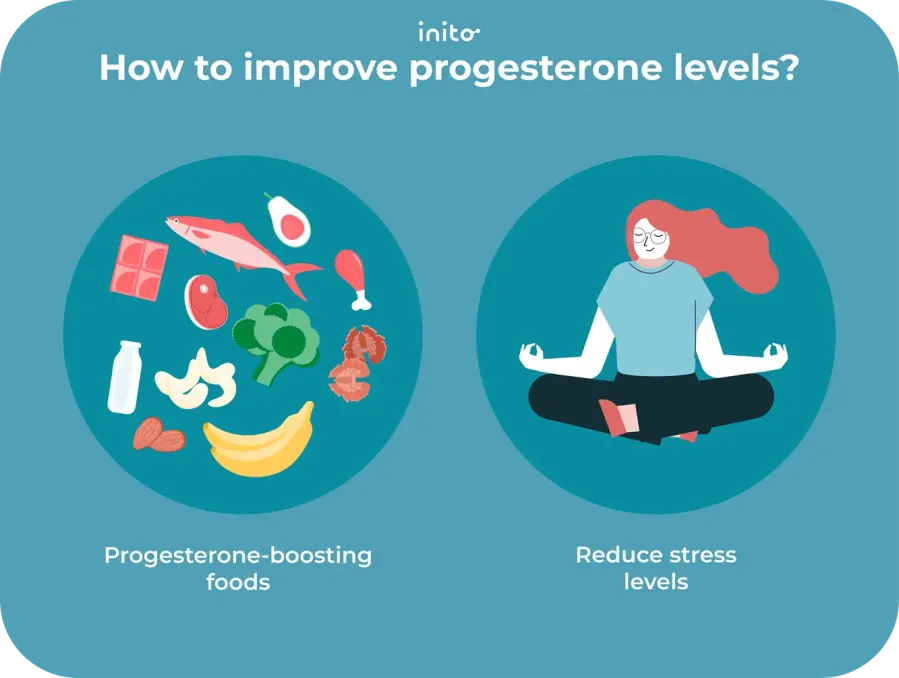 Ways to improve progesterone levels Ways to improve progesterone levels