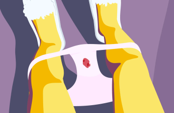 perimenopause spotting when wiping